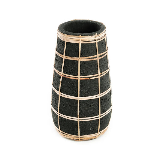 Vase Noir Naturel - M.